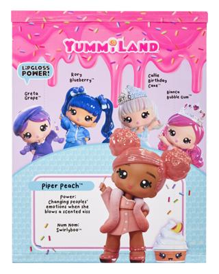 Yummiland pop met lipglossdiertje - piper peach
