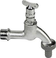 Kirchhoff Messing uitlaatklep met dopsleutel, chroommat, 1/2"ET x 3/4"ET x 1/2"mondstuk - 986182148 - thumbnail