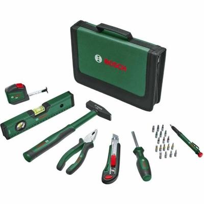Bosch Groen Universal handgereedschapset 25-stuks - 1600A02BY6 Bosch Groen Universal handgereedschapset 25-stuks - 1600A02BY6