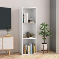 VidaXL Boekenkast/tv-meubel 36x30x114 cm bewerkt hout wit - thumbnail