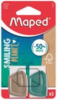 Gum maped smiling planet blister à 2 stuks - thumbnail