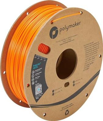 Polymaker PB01009 PolyLite Filament PETG Hittebestendig, Hoge treksterkte 1.75 mm 1000 g Oranje 1 stuk(s) Polymaker PB01009 PolyLite Filament PETG Hittebestendig, Hoge treksterkte 1.75 mm 1000 g Oranje 1 stuk(s)