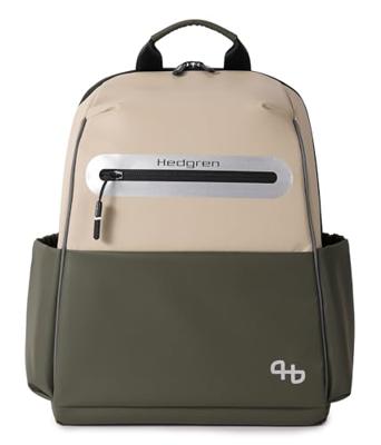 Hedgren commute bike rim rugtas 14l beige/olive