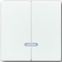 Busch-Jaeger bedieningselement 6545-884 studiowit mat - thumbnail