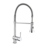 SCHÜTTE eenknopsmengkraan met spiraalveer cornwall lage druk chroom - thumbnail