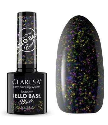Claresa rainbow jello base coat black 5ml