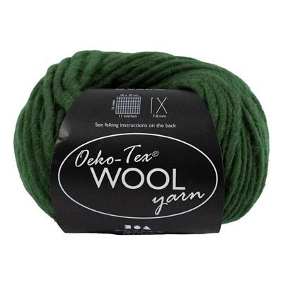 Creativ Company Wolgaren groen, 50m