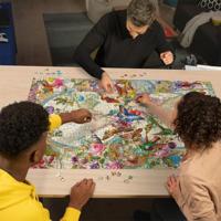 Ravensburger Legpuzzel flora en fauna wereldkaart, 3000st. - thumbnail