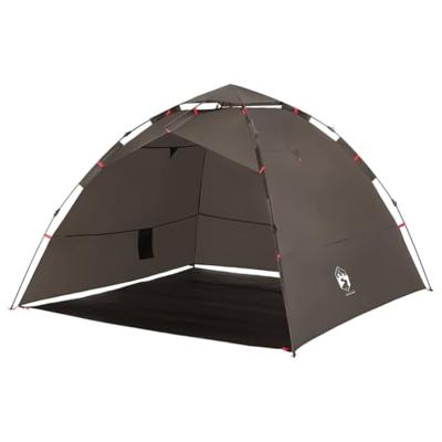 VidaXL Tent 4-persoons snelontgrendeling bruin