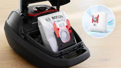 Bosch BGL8POW3A Stofzuiger met zak Zwart - thumbnail