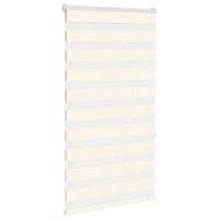 VidaXL Zebra rolgordijn 90x150 cm stofbreedte 85,9 cm marmerbeige - thumbnail