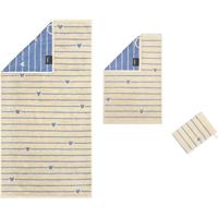 Cawö Cawö Heart Beats 6276 Capri Duschtuch 70x140 - thumbnail