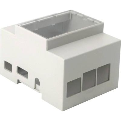 Joy-it rb-case+07 SBC-behuizing Geschikt voor serie: Raspberry Pi® Voor DIN-railmontage Grijs Joy-it rb-case+07 SBC-behuizing Geschikt voor serie: Raspberry Pi® Voor DIN-railmontage Grijs