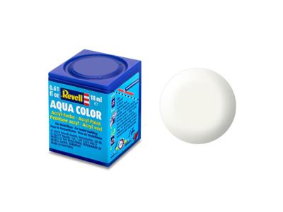 Revell 36301 Aqua Color verf Wit (zijdemat) Kleurcode: 301 RAL-kleurcode: 9010 Doos 18 ml Revell 36301 Aqua Color verf Wit (zijdemat) Kleurcode: 301 RAL-kleurcode: 9010 Doos 18 ml