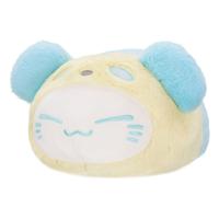 Nemuneko Cat Plush Figure Pastel Panda Big Blue 33 cm - thumbnail