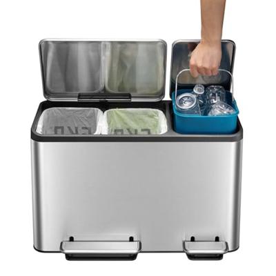 EKO Ecocasa pedaalemmer 3 x 15 l