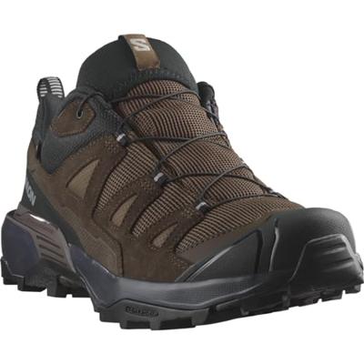 Salomon X ULTRA 360 LEATHER GORE-TEX Lage Wandelschoen Heren Dark Earth/Delicioso/Sharkskin 8,5