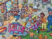 Midsummer Mayhem Puzzel 1000 Stukjes - thumbnail