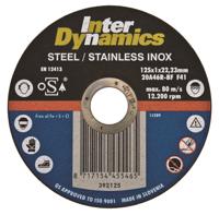 Inter Dynamics Doorslijpschijf 125x1mm INOX - 392125 - thumbnail