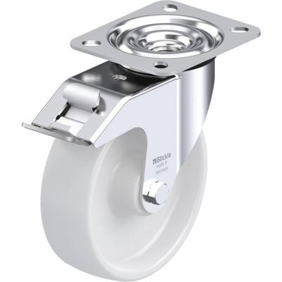 Blickle LE-PO 125R-FI Zwenkwiel met rem Wieldiameter: 125 mm Draagvermogen (max.): 150 kg 1 stuk(s)