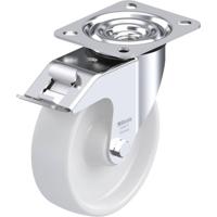 Blickle LE-PO 125R-FI Zwenkwiel met rem Wieldiameter: 125 mm Draagvermogen (max.): 150 kg 1 stuk(s) - thumbnail