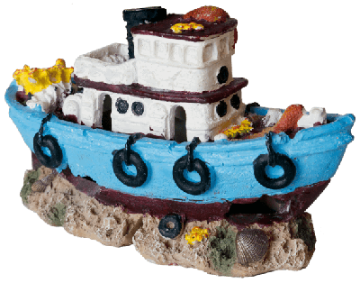 Deco Led Scheepswrak Klein aquaria Superfish - Superfish