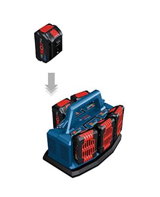 Bosch Blauw gal 18v6-80 oplader | voor 6 accu's | 8a | 1600a01u9l | - 1600a01u9l