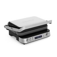 GreenPan Bistro Contactgrill Zilver/Zwart - thumbnail