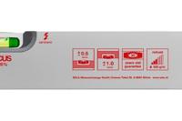 Sola Alu blokwaterpas AV80, 80cm 2 libellen 0,50mm/m zilver - 01111101 - 01111101 - thumbnail