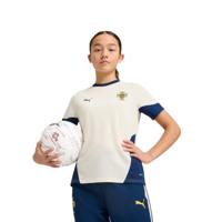 PUMA Portugal Trainingsshirt 2025-2026 Kids Gebroken Wit Donkerblauw - thumbnail