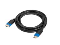 Lanberg CA-HDMI-30CC-0018-BK HDMI kabel 1,8 m HDMI Type A (Standaard) Zwart - thumbnail