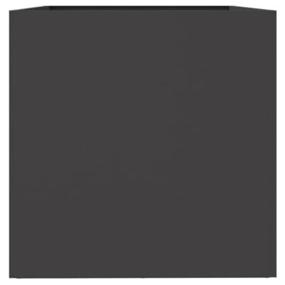 Plantenbak 62x40x39 cm staal zwart