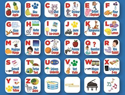 Tavoletta didattica bilingue Paw Patrol (EN / FR)