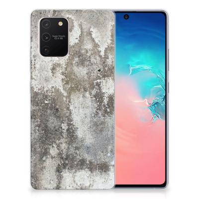 Samsung Galaxy S10 Lite | TPU | Siliconen hoesje | Beton Print