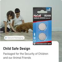 HyCell Knoopcel CR2430 3 V 2 stuk(s) 300 mAh Lithium CR 2430 - thumbnail