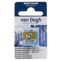 Van Gogh Aquarelverf Napje - Azomethine Groen Geelachtig #296 - thumbnail
