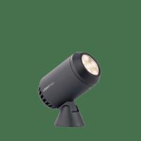 Castor 4 LED Pikspot - 3.5 Watt - 415 Lumen - 3000K warm wit - 12V - Kantelbaar - Tuinspot - IP67 Waterdicht - Antraciet - thumbnail
