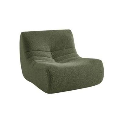 sweeek - Fauteuil in alpaca stof, 1 zitplaats sweeek - Fauteuil in alpaca stof, 1 zitplaats