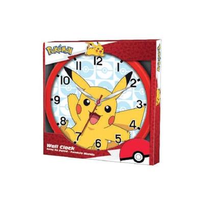 Pokemon wandklok Pikachu 25 cm