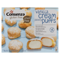Consenza Gluten Free Mini Slagroomsoesjes 250 g bij Jumbo - thumbnail