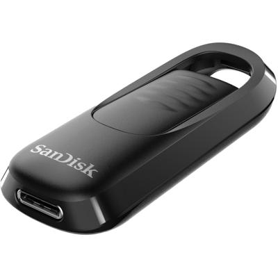 SanDisk Ultra Slider USB-stick Retail 512 GB Zwart SDCZ480-512G-G46 USB-C 3.2 Gen 1 SanDisk Ultra Slider USB-stick Retail 512 GB Zwart SDCZ480-512G-G46 USB-C 3.2 Gen 1