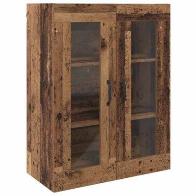 Hangende Wandkast Bruin 69.5 x 34 x 90 cm Bewerkt hout