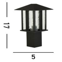 Searchlight Led muurspotLED Outdoor - 2100SN - thumbnail