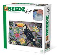 SES Creative Beedz Art Strijkkralen Toekan 30x45.5 cm 7000 Stuks - thumbnail