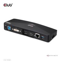 club3D CSV-3103D USB Adapter Zwart - thumbnail