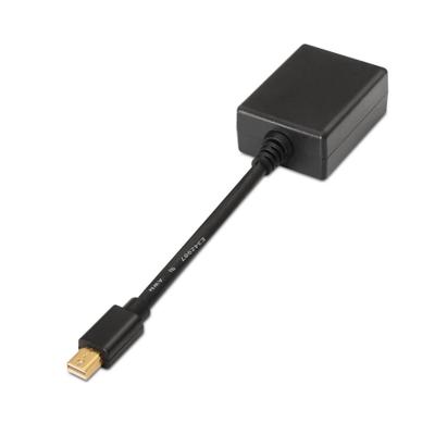 AISENS A125-0135 - kabel-interface/adapter (Mini DisplayPort, VGA, male connector/vrouwelijke connector, 0,15 m, zwart)