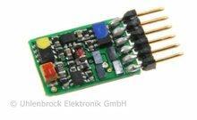 uhlenbrock 73416 N loc-decoder DCC/SX/MM 6-pin NEM-651