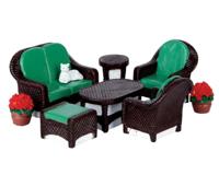 Kerstfiguur Wicker lawn set set of 8 Lemax - Lemax - thumbnail