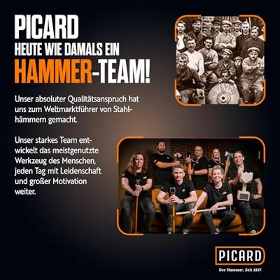Picard BlackGiant® 2-delige koevoetset plat/smalle klauw - 0004699-111 - thumbnail