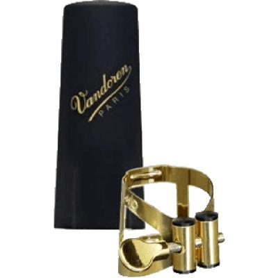 Vandoren LC57AP M/O vintage gold ligatuur voor alt saxofoon Vandoren LC57AP M/O vintage gold ligatuur voor alt saxofoon